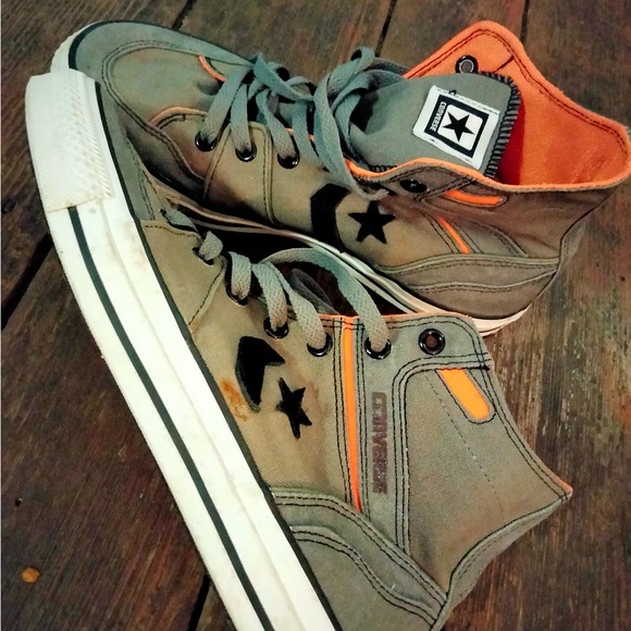 Converse All-Star Khaki Canvas Sz 10.5 preowned - Picture 10 of 15